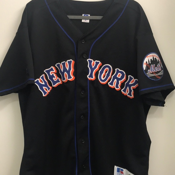 new york mets jersey black